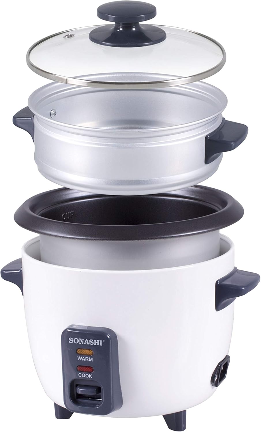 SONASHI SRC - 328 Rice cooker, Removable Cooking Pot with metal housing, tempered glass lid | Home Appliances - Al Kabayel Discount CentreSONASHI SRC - 328 Rice cooker, Removable Cooking Pot with metal housing, tempered glass lid | Home AppliancesRice CookersSONASHIAl Kabayel Discount Centre