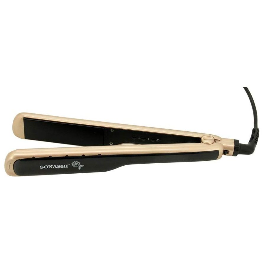 Sonashi Wet & Dry Hair Straightener SHS - 2059 Ð 68W Hair Straightening Tool with LED Display, Ceramic Coated Plate, Temperature Control Ð Personal Care Appliance - Al Kabayel Dicount CenterSonashi Wet & Dry Hair Straightener SHS - 2059 Ð 68W Hair Straightening Tool with LED Display, Ceramic Coated Plate, Temperature Control Ð Personal Care Appliancehair straigthnerSONASHIAl Kabayel Dicount Center