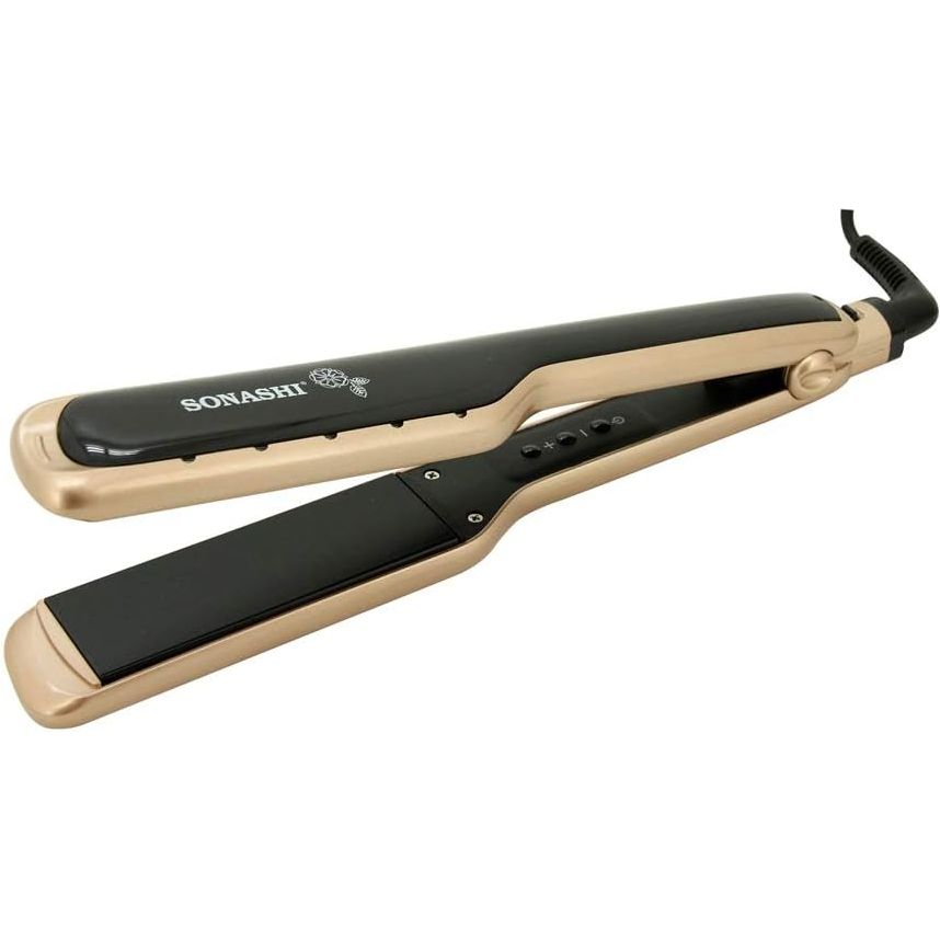 Sonashi Wet & Dry Hair Straightener SHS - 2059 Ð 68W Hair Straightening Tool with LED Display, Ceramic Coated Plate, Temperature Control Ð Personal Care Appliance - Al Kabayel Dicount CenterSonashi Wet & Dry Hair Straightener SHS - 2059 Ð 68W Hair Straightening Tool with LED Display, Ceramic Coated Plate, Temperature Control Ð Personal Care Appliancehair straigthnerSONASHIAl Kabayel Dicount Center