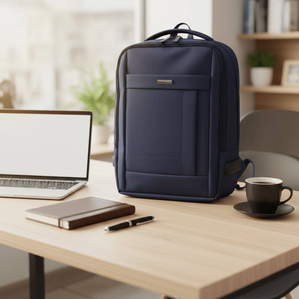 Speed Professional Navy Blue Polyester Laptop Backpack 45 x 30 cm – Office & Travel Bag with Laptop Compartment - Al Kabayel Discount CentreSpeed Professional Navy Blue Polyester Laptop Backpack 45 x 30 cm – Office & Travel Bag with Laptop CompartmentBackpacksSPEEDAl Kabayel Discount Centre