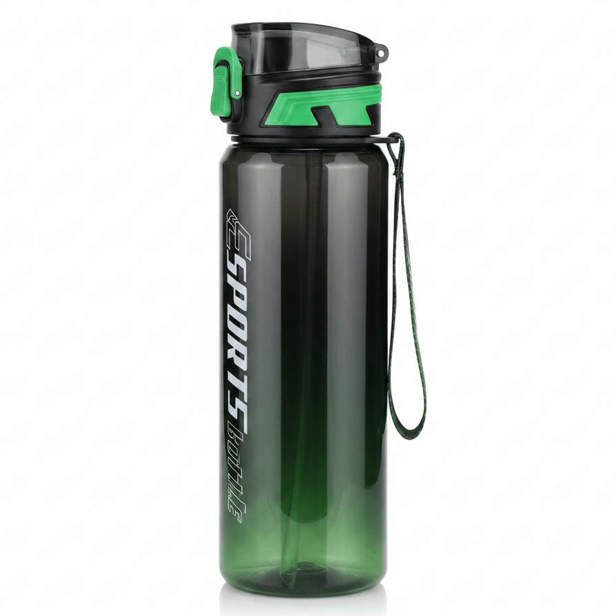 SPORTS Elite Gradient Water Bottle — Black & Green| Flip-Lock Cap 1000ml - Al Kabayel Discount CentreSPORTS Elite Gradient Water Bottle — Black & Green| Flip-Lock Cap 1000mlWater bottlesAKDCAl Kabayel Discount Centre