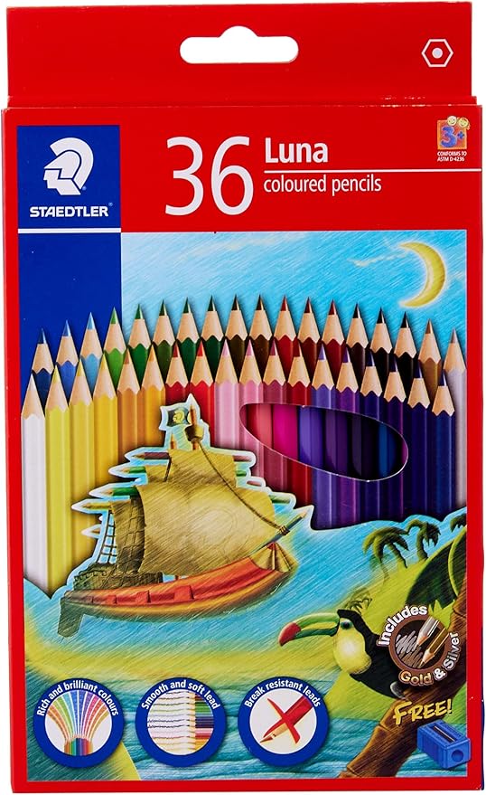 Staedtler Luna Colour Pencil 36Pcs - Al Kabayel Discount CentreStaedtler Luna Colour Pencil 36PcsColor PencilsSTAEDTLERAl Kabayel Discount Centre