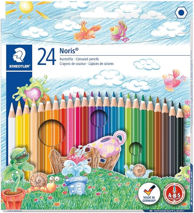 Staedtler Noris Club Coloured Pencils, Multi - Colour, Pack Of 24 - Al Kabayel Discount CentreStaedtler Noris Club Coloured Pencils, Multi - Colour, Pack Of 24Color PencilsSTAEDTLERAl Kabayel Discount Centre