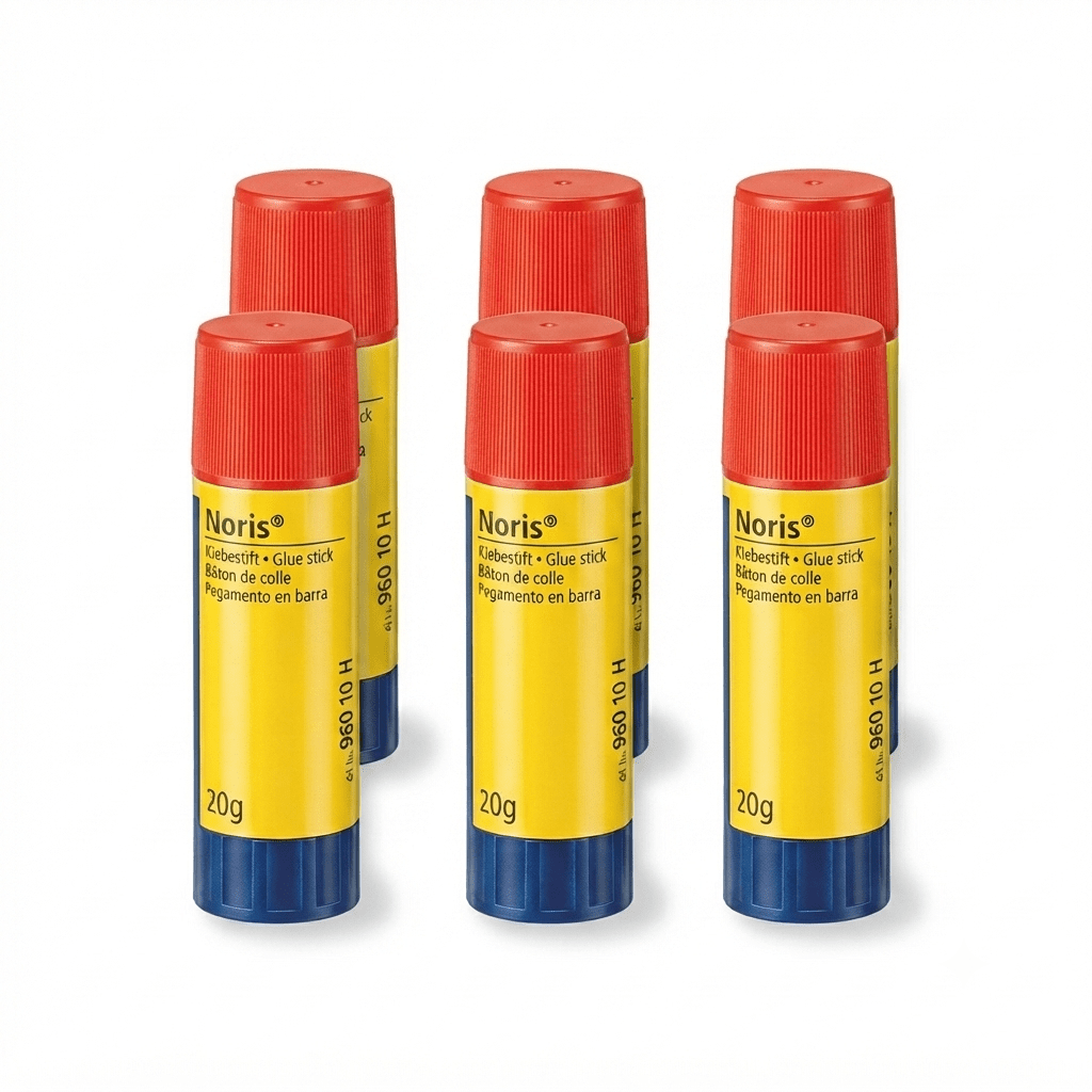 Staedtler Noris Glue Stick – Pack of 6 (20g Each) - Al Kabayel Discount CentreStaedtler Noris Glue Stick – Pack of 6 (20g Each)GlueSTAEDTLERAl Kabayel Discount Centre