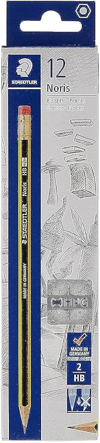 Staedtler Noris Pencil With Rubber Tip – Pack of 12 - Al Kabayel Discount CentreStaedtler Noris Pencil With Rubber Tip – Pack of 12Pens, Pencils & MarkersSTAEDTLERAl Kabayel Discount Centre