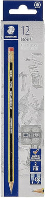 Staedtler Noris Pencil With Rubber Tip – Pack of 12 - Al Kabayel Discount CentreStaedtler Noris Pencil With Rubber Tip – Pack of 12Pens, Pencils & MarkersSTAEDTLERAl Kabayel Discount Centre