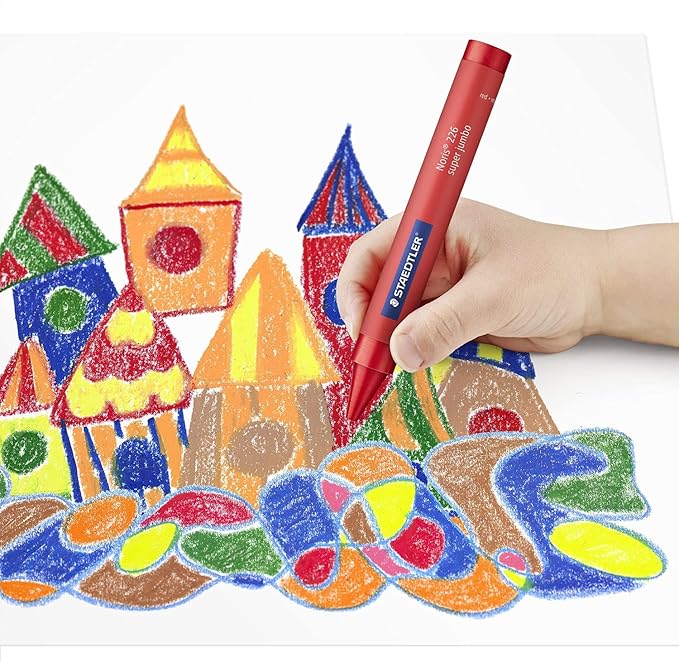 Staedtler Super Jumbo Wax Crayons Set - 12 Colors - Al Kabayel Discount CentreStaedtler Super Jumbo Wax Crayons Set - 12 ColorsCrayonsSTAEDTLERAl Kabayel Discount Centre