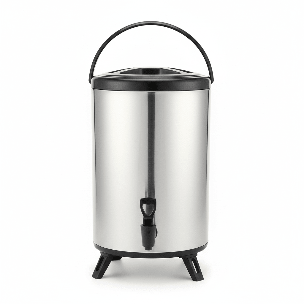 Stainless Steel Insulated Beverage Dispenser Bucket – 12L - Al Kabayel Discount CentreStainless Steel Insulated Beverage Dispenser Bucket – 12LJugsAKDCAl Kabayel Discount Centre