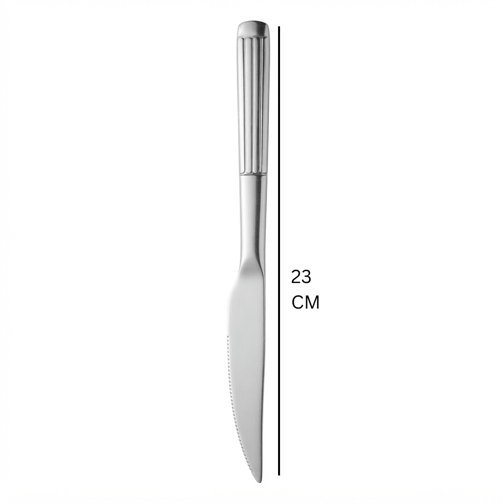 Stainless Steel Knife Set of 6 – 23cm Silver - Al Kabayel Discount CentreStainless Steel Knife Set of 6 – 23cm SilverKnife & Knife SetsAKDCAl Kabayel Discount Centre