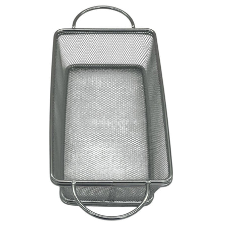 Stainless Steel Rectangular Fry Basket with Ear Handle - 21cmX12cmX6cm - Steel - Al Kabayel Discount CentreStainless Steel Rectangular Fry Basket with Ear Handle - 21cmX12cmX6cm - SteelKitchen Utensils & GadgetsAKDCAl Kabayel Discount Centre