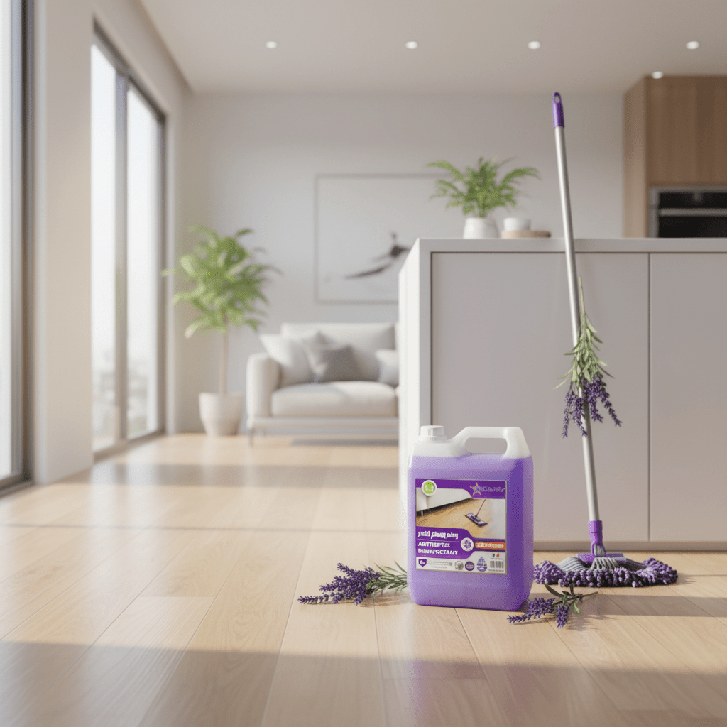Star's 3 - in - 1 Lavender Antiseptic Disinfectant 5L – Multi - Purpose Hygiene Solution - Al Kabayel Discount CentreStar's 3 - in - 1 Lavender Antiseptic Disinfectant 5L – Multi - Purpose Hygiene SolutionHousehold CleaningStar'sAl Kabayel Discount Centre