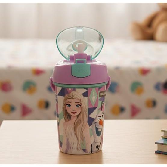 STOR Frozen Ice Magic Kids Water Bottle, Green with Purple Accents, 460ml BPA - Free, Durable & Easy - to - Carry Bottle - Al Kabayel Discount CentreSTOR Frozen Ice Magic Kids Water Bottle, Green with Purple Accents, 460ml BPA - Free, Durable & Easy - to - Carry BottleWater BottlesSTORAl Kabayel Discount Centre