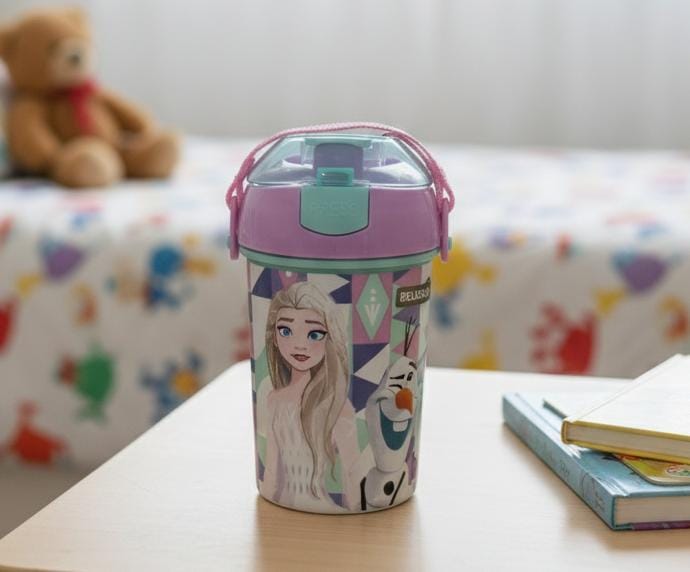 STOR Frozen Ice Magic Kids Water Bottle, Green with Purple Accents, 460ml BPA - Free, Durable & Easy - to - Carry Bottle - Al Kabayel Discount CentreSTOR Frozen Ice Magic Kids Water Bottle, Green with Purple Accents, 460ml BPA - Free, Durable & Easy - to - Carry BottleWater BottlesSTORAl Kabayel Discount Centre