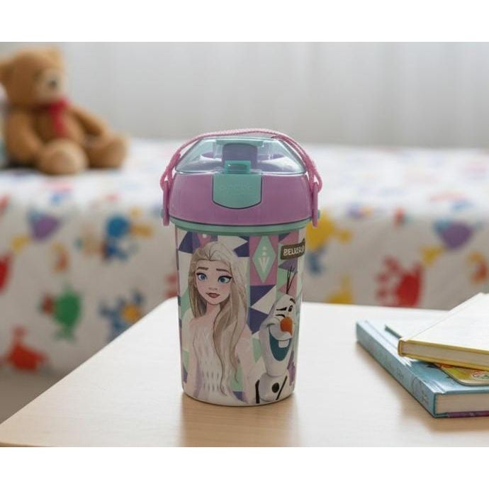 STOR Frozen Ice Magic Kids Water Bottle, Green with Purple Accents, 460ml BPA - Free, Durable & Easy - to - Carry Bottle - Al Kabayel Discount CentreSTOR Frozen Ice Magic Kids Water Bottle, Green with Purple Accents, 460ml BPA - Free, Durable & Easy - to - Carry BottleWater BottlesSTORAl Kabayel Discount Centre