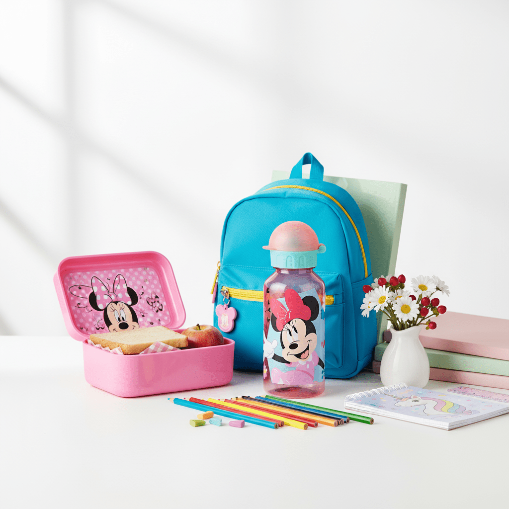 Stor Minnie Mouse Reusable Plastic Water Bottle Pink 370ml Kids Drinking Bottle BPA Free School Bottle - Al Kabayel Discount CentreStor Minnie Mouse Reusable Plastic Water Bottle Pink 370ml Kids Drinking Bottle BPA Free School BottleWater BottlesSTORAl Kabayel Discount Centre