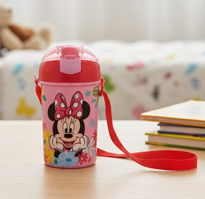 STOR Official Mickey Mouse Kids Water Bottle, Pink with Red Accents, 460ml BPA - Free Leak - Proof Bottle for Everyday Use - Al Kabayel Discount CentreSTOR Official Mickey Mouse Kids Water Bottle, Pink with Red Accents, 460ml BPA - Free Leak - Proof Bottle for Everyday UseWater BottlesSTORAl Kabayel Discount Centre