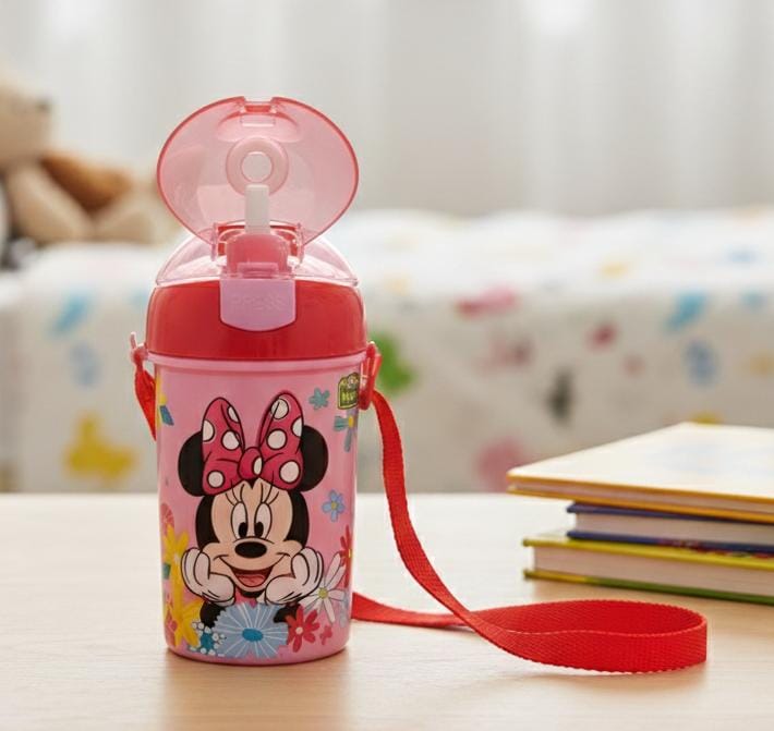 STOR Official Mickey Mouse Kids Water Bottle, Pink with Red Accents, 460ml BPA - Free Leak - Proof Bottle for Everyday Use - Al Kabayel Discount CentreSTOR Official Mickey Mouse Kids Water Bottle, Pink with Red Accents, 460ml BPA - Free Leak - Proof Bottle for Everyday UseWater BottlesSTORAl Kabayel Discount Centre