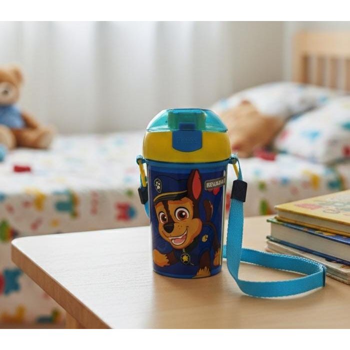 STOR Paw Patrol Themed Kids Water Bottle, Blue with Yellow Design, 460ml BPA - Free, Durable & Travel - Friendly - Al Kabayel Discount CentreSTOR Paw Patrol Themed Kids Water Bottle, Blue with Yellow Design, 460ml BPA - Free, Durable & Travel - FriendlyWater BottlesSTORAl Kabayel Discount Centre