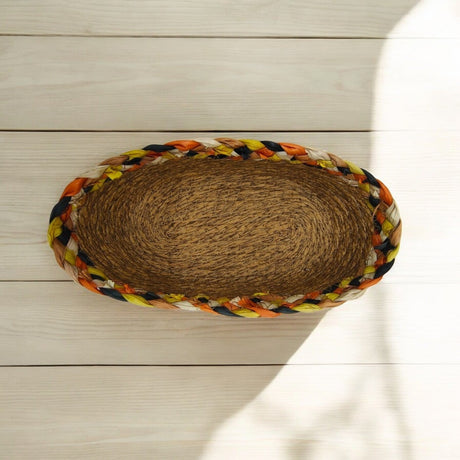 Storage Oval Basket for Nursery Decor Organizer Bins Storage Basket 22cmX13cmX7cm (Small) - Al Kabayel Discount CentreStorage Oval Basket for Nursery Decor Organizer Bins Storage Basket 22cmX13cmX7cm (Small)RattanAKDCAl Kabayel Discount Centre