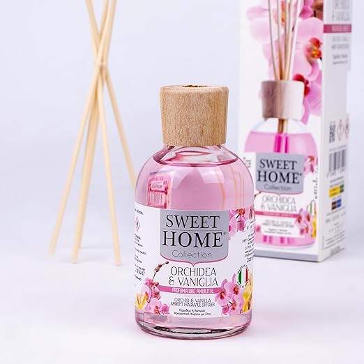 SUAREZ Nani Sweet Home Collection Orchid and Vanilla Room Fragrance 100 ml - Al Kabayel Discount CentreSUAREZ Nani Sweet Home Collection Orchid and Vanilla Room Fragrance 100 mlHome FragrancesSWEET HOMEAl Kabayel Discount Centre