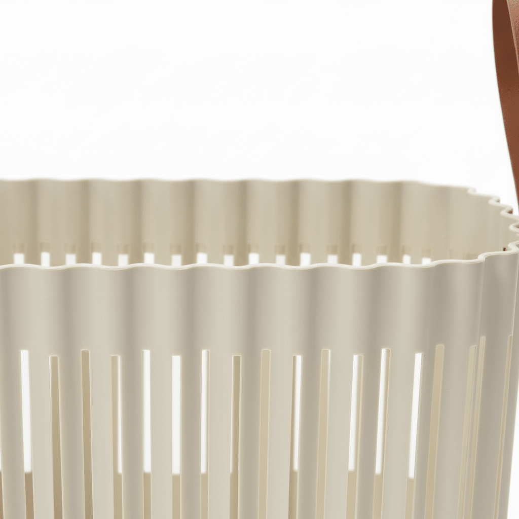 Sun Plast Plastic Basket with Handle - 18 × 30 × 20 cm - Grey / Cream - Al Kabayel Discount CentreSun Plast Plastic Basket with Handle - 18 × 30 × 20 cm - Grey / CreamOrganizers & AccessoriesSUNPLASTAl Kabayel Discount Centre