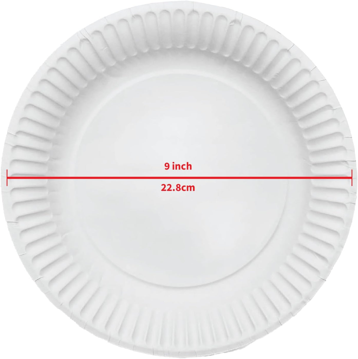Sunny 100pcs Disposable Paper Plates 9" - Al Kabayel Discount CentreSunny 100pcs Disposable Paper Plates 9"DisposablesSUNNYAl Kabayel Discount Centre