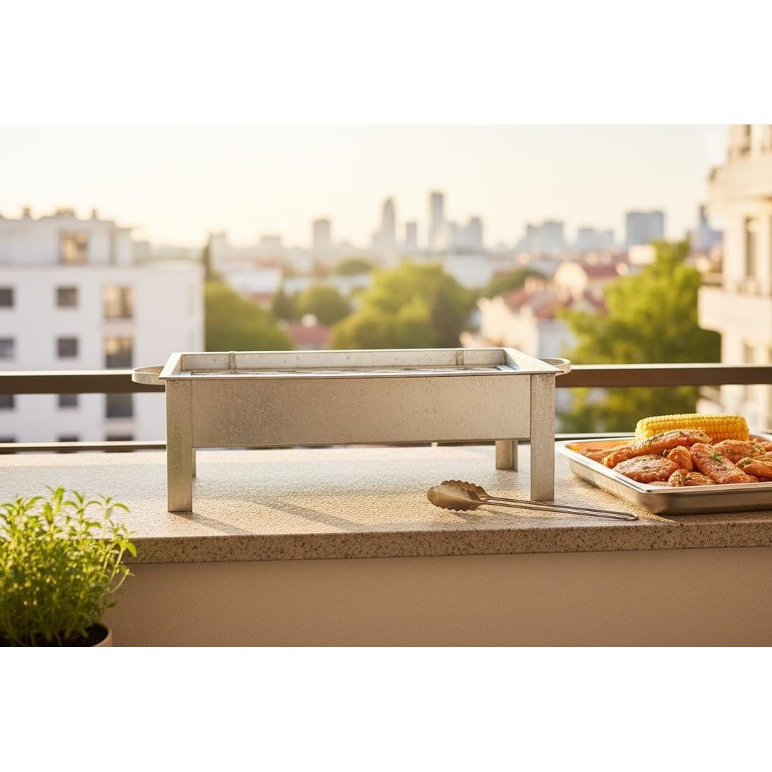 Sunny Large Aluminium BBQ Grill 62×28×19 cm | Heavy - Duty Outdoor Charcoal Barbecue Grill | Spacious Cooking Area for Family Picnics & Garden Parties - Al Kabayel Discount CentreSunny Large Aluminium BBQ Grill 62×28×19 cm | Heavy - Duty Outdoor Charcoal Barbecue Grill | Spacious Cooking Area for Family Picnics & Garden PartiesBBQ Grills & Fire PitsSUNNYAl Kabayel Discount Centre