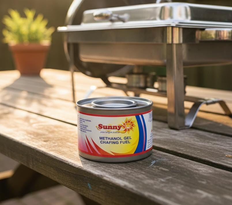 Sunny Methanol Gel Chafing Fuel 195 g | Safe Odorless Buffet Food Warmer | Long Burning Gel Fuel for Parties, Catering & Camping - Al Kabayel Discount CentreSunny Methanol Gel Chafing Fuel 195 g | Safe Odorless Buffet Food Warmer | Long Burning Gel Fuel for Parties, Catering & CampingCharcoals & GasSUNNYAl Kabayel Discount Centre