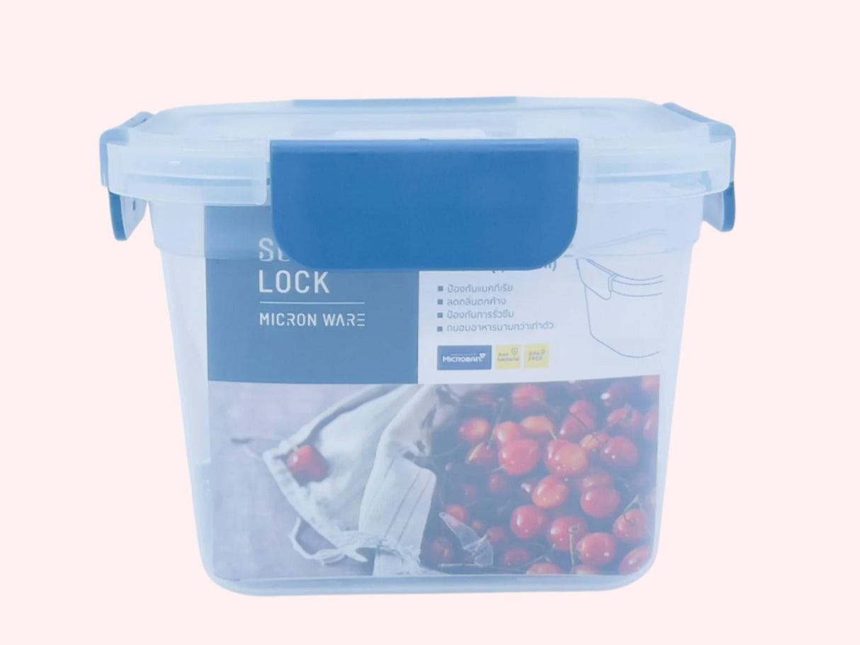 SUPER LOCK Air - Tight Square Food Container 1500ml - Al Kabayel Discount CentreSUPER LOCK Air - Tight Square Food Container 1500mlFood ContainersSUPER LOCKAl Kabayel Discount Centre