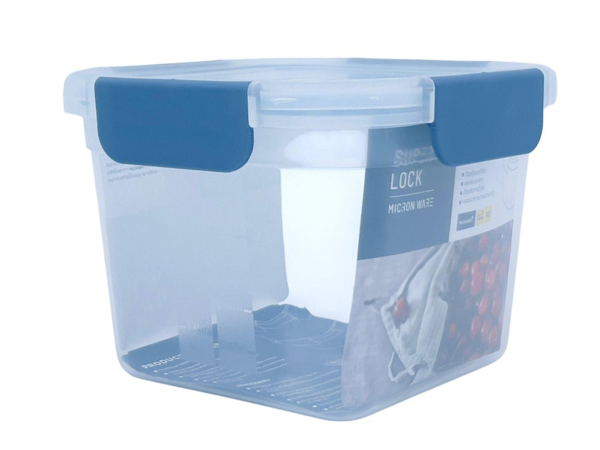 SUPER LOCK Air - Tight Square Food Container 1500ml - Al Kabayel Discount CentreSUPER LOCK Air - Tight Square Food Container 1500mlFood ContainersSUPER LOCKAl Kabayel Discount Centre