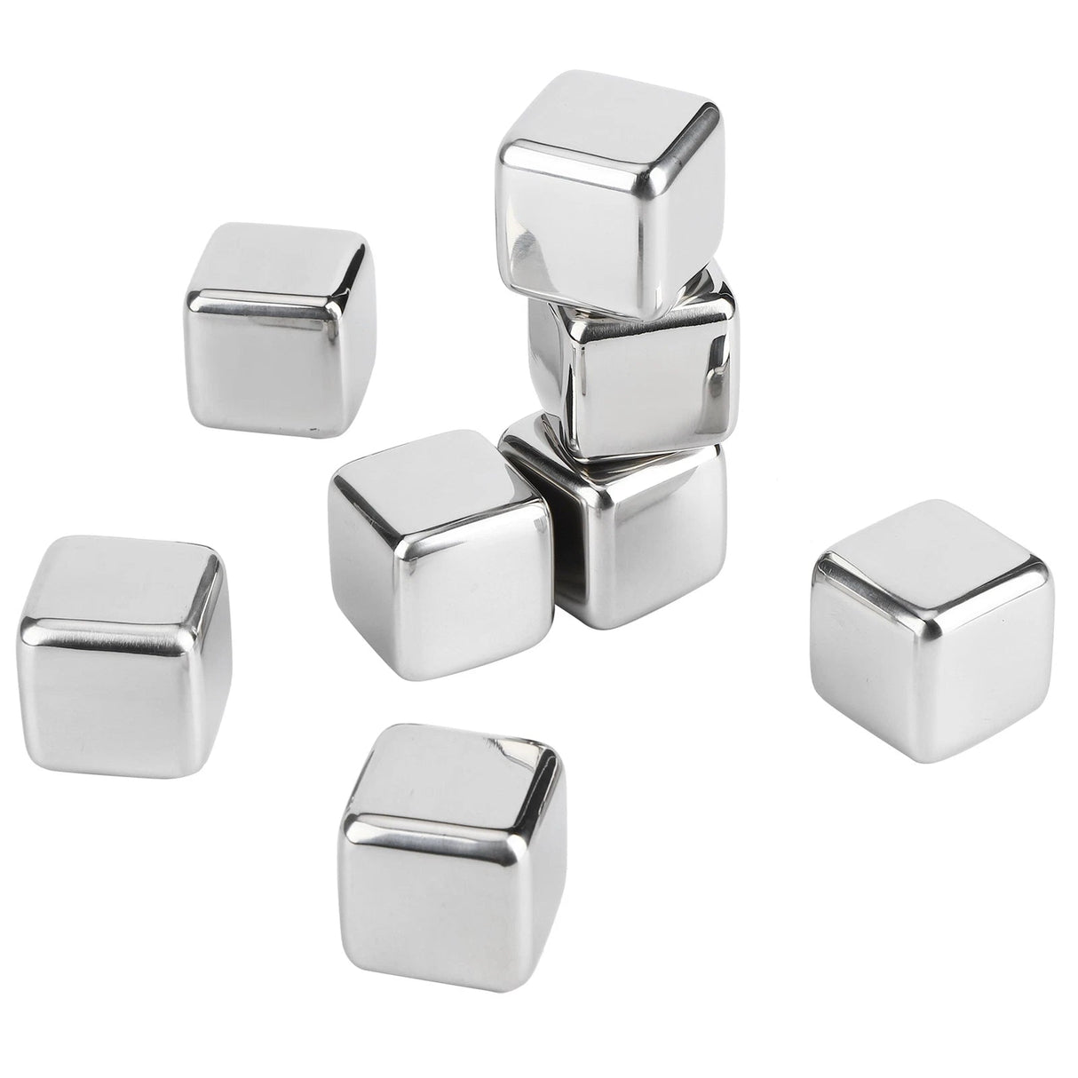 SUS304 Stainless Steel Ice Cubes 8pcs, Include 1pc Ice Clip - Al Kabayel Discount CentreSUS304 Stainless Steel Ice Cubes 8pcs, Include 1pc Ice ClipCoolersSUSAl Kabayel Discount Centre