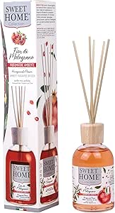 Sweet Home Ambient Fragrance Reed Diffuser, Pomegranate Flowers - 100ml, Long - Lasting Home Fragrance, Elegant Design, Ideal for Living Rooms, Bedrooms, and Gifting - Al Kabayel Discount CentreSweet Home Ambient Fragrance Reed Diffuser, Pomegranate Flowers - 100ml, Long - Lasting Home Fragrance, Elegant Design, Ideal for Living Rooms, Bedrooms, and GiftingHome FragrancesSWEET HOMEAl Kabayel Discount Centre