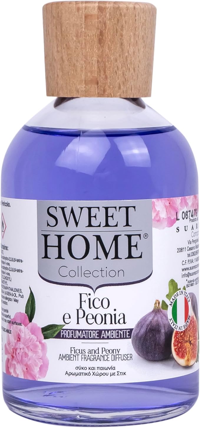 Sweet Home Collection Ambient Fragrance 100ml Ficus & Peony Reed Diffuser - Al Kabayel Discount CentreSweet Home Collection Ambient Fragrance 100ml Ficus & Peony Reed DiffuserHome FragrancesSWEET HOMEAl Kabayel Discount Centre