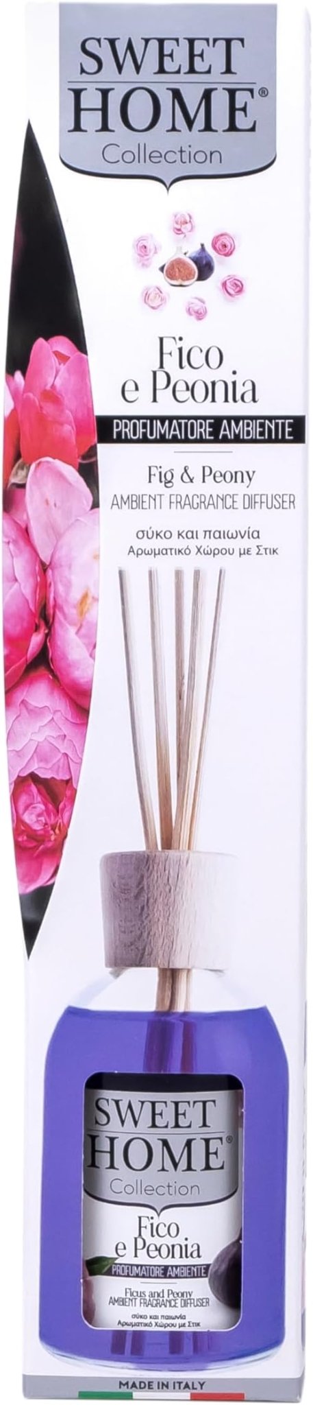 Sweet Home Collection Ambient Fragrance 100ml Ficus & Peony Reed Diffuser - Al Kabayel Discount CentreSweet Home Collection Ambient Fragrance 100ml Ficus & Peony Reed DiffuserHome FragrancesSWEET HOMEAl Kabayel Discount Centre