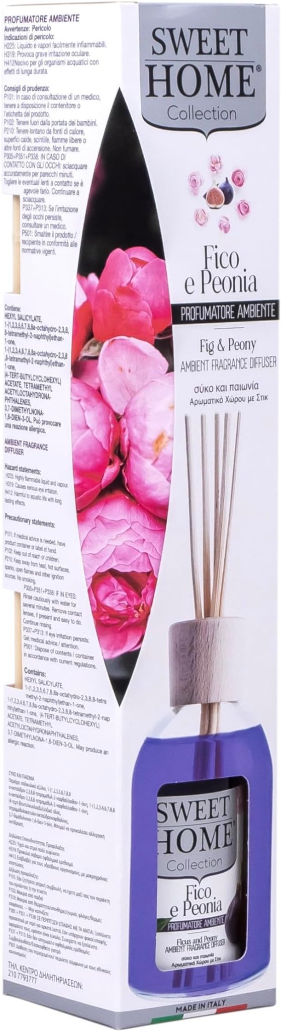 Sweet Home Collection Ambient Fragrance 100ml Ficus & Peony Reed Diffuser - Al Kabayel Discount CentreSweet Home Collection Ambient Fragrance 100ml Ficus & Peony Reed DiffuserHome FragrancesSWEET HOMEAl Kabayel Discount Centre