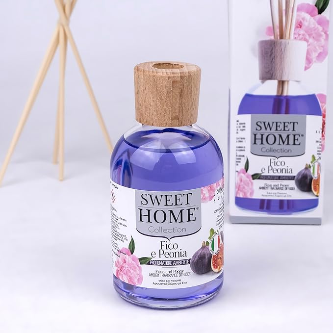 Sweet Home Collection Ambient Fragrance 100ml Ficus & Peony Reed Diffuser - Al Kabayel Discount CentreSweet Home Collection Ambient Fragrance 100ml Ficus & Peony Reed DiffuserHome FragrancesSWEET HOMEAl Kabayel Discount Centre