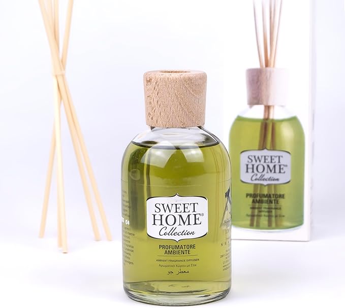 Sweet Home Collection Ambient Fragrance 100ml Lemongrass Reed Diffuser - Al Kabayel Discount CentreSweet Home Collection Ambient Fragrance 100ml Lemongrass Reed DiffuserHome FragrancesSWEET HOMEAl Kabayel Discount Centre