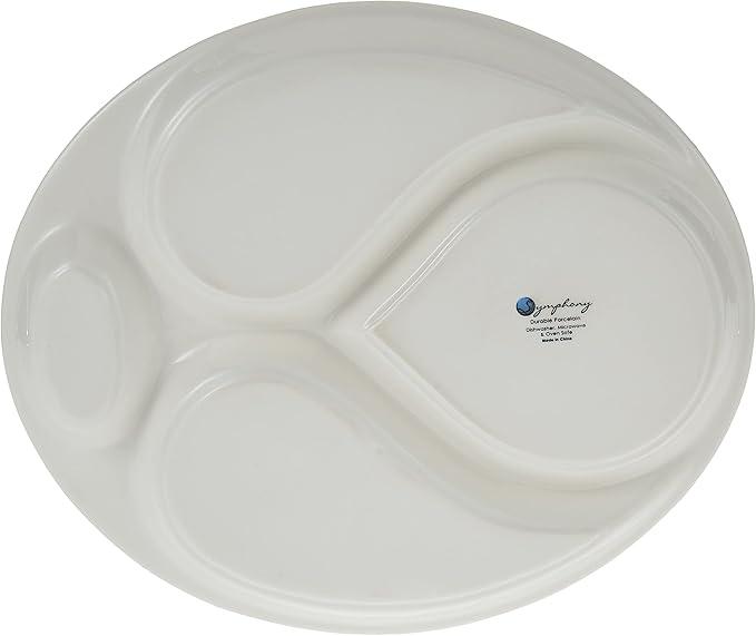 SYMPHONY 4 DIVISION PLATE ROUND 28 x 24 x 2.5cm - Al Kabayel Discount CentreSYMPHONY 4 DIVISION PLATE ROUND 28 x 24 x 2.5cmplatesSYMPHONYAl Kabayel Discount Centre