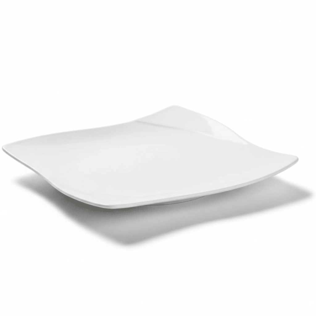 Symphony Collection – 24 x 2.5 cm White Ceramic Wave Plate - Al Kabayel Discount CentreSymphony Collection – 24 x 2.5 cm White Ceramic Wave PlatePlatesSYMPHONYAl Kabayel Discount Centre