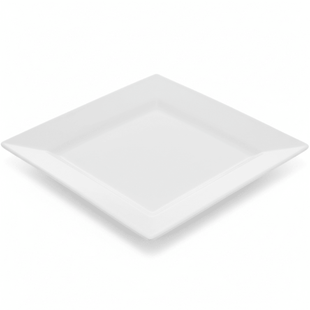 Symphony Collection – Set of 4 White Ceramic Square Plates (25 cm) - Al Kabayel Discount CentreSymphony Collection – Set of 4 White Ceramic Square Plates (25 cm)PlatesSYMPHONYAl Kabayel Discount Centre