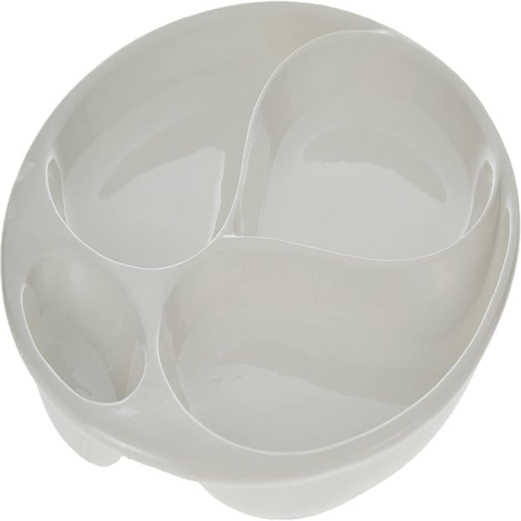 Symphony Collection – White Ceramic Four - Section Round Plate (28 x 24 x 2.5 cm) - Al Kabayel Discount CentreSymphony Collection – White Ceramic Four - Section Round Plate (28 x 24 x 2.5 cm)PlatesSYMPHONYAl Kabayel Discount Centre