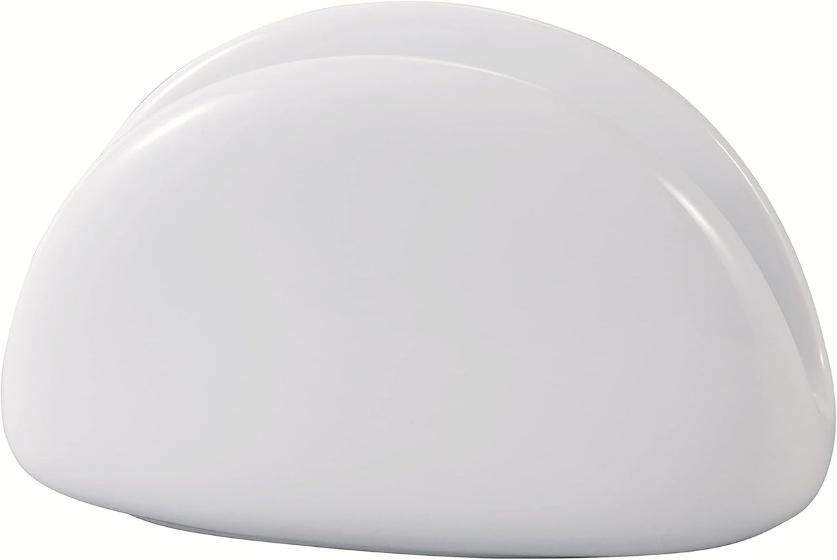 Symphony Elegant White Ceramic Napkin Holder – 13×5.5×8 cm - Al Kabayel Discount CentreSymphony Elegant White Ceramic Napkin Holder – 13×5.5×8 cmNapkin Holders & Tissue BoxSYMPHONYAl Kabayel Discount Centre