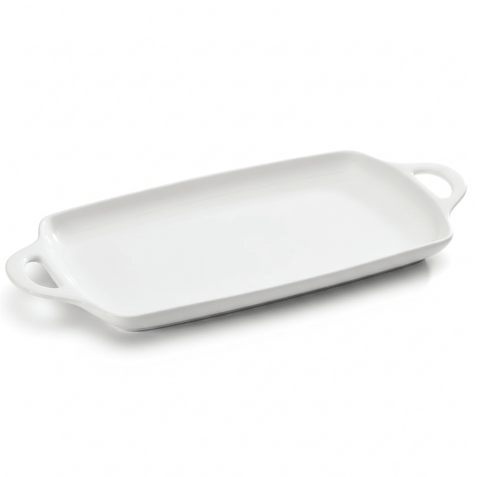 Symphony Handles Rectangle Serving Platter 40.5cm x 20cm - Al Kabayel Discount CentreSymphony Handles Rectangle Serving Platter 40.5cm x 20cmPlatesSYMPHONYAl Kabayel Discount Centre
