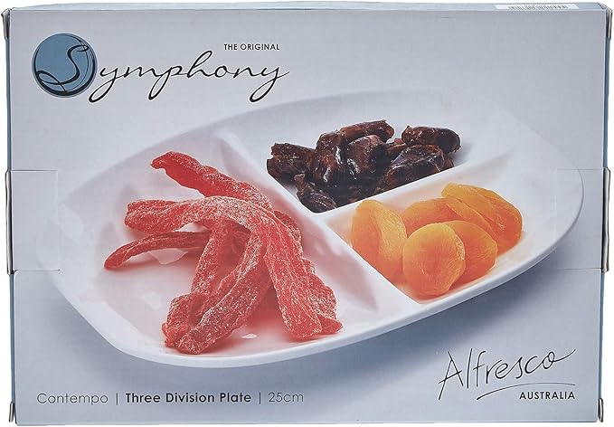 SYMPHONY Mixed,White - Divided Trays & Platters - Al Kabayel Discount CentreSYMPHONY Mixed,White - Divided Trays & PlattersplatesSYMPHONYAl Kabayel Discount Centre
