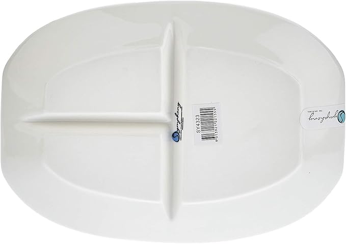 SYMPHONY Mixed,White - Divided Trays & Platters - Al Kabayel Discount CentreSYMPHONY Mixed,White - Divided Trays & PlattersplatesSYMPHONYAl Kabayel Discount Centre