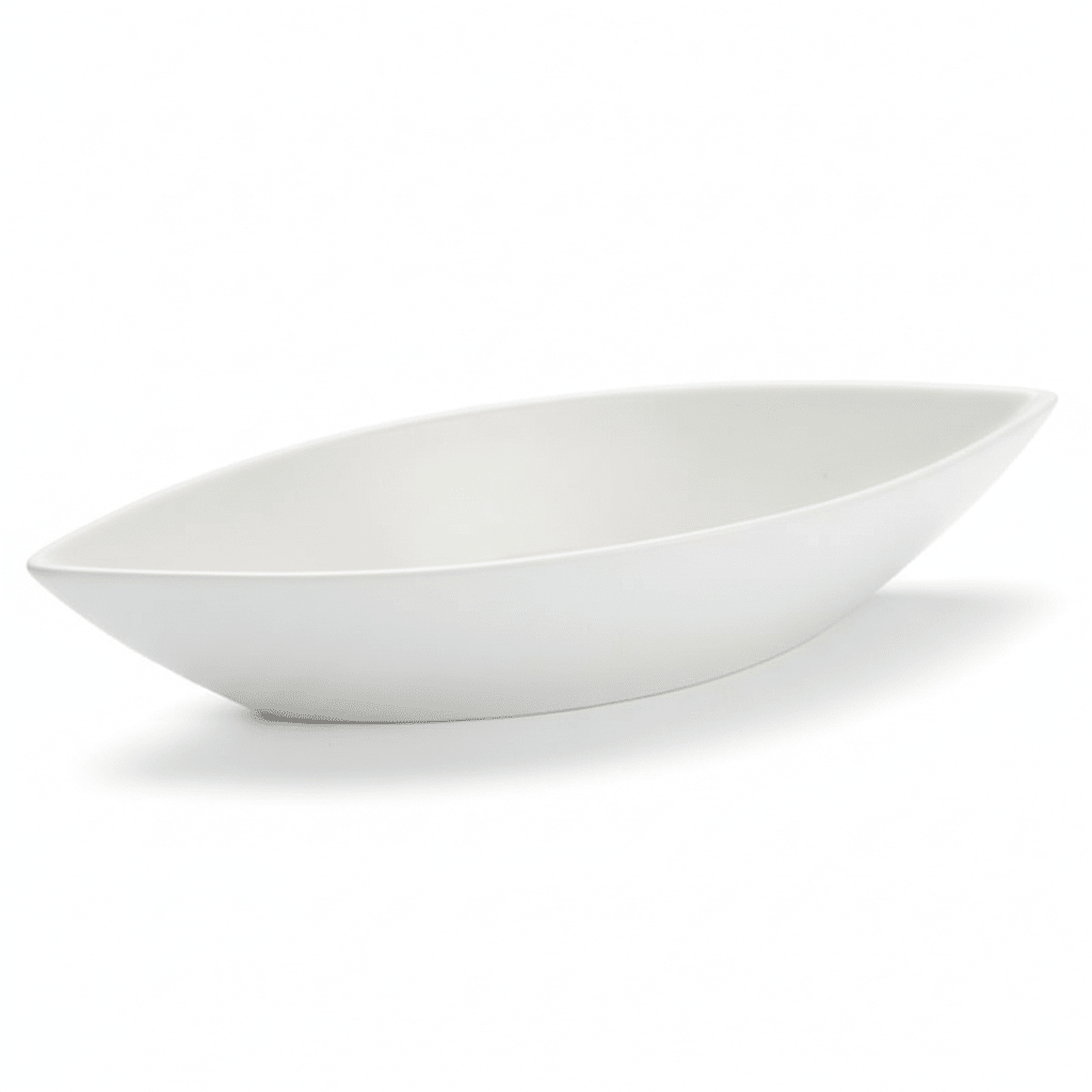 Symphony Premium White Ceramic Oval Bowl – 34 x 13 cm - Al Kabayel Discount CentreSymphony Premium White Ceramic Oval Bowl – 34 x 13 cmServing TraysSYMPHONYAl Kabayel Discount Centre