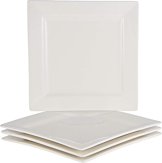 Symphony Square Plate - Set of 4, 19 cm,White - Al Kabayel Discount CentreSymphony Square Plate - Set of 4, 19 cm,WhiteplatesSYMPHONYAl Kabayel Discount Centre