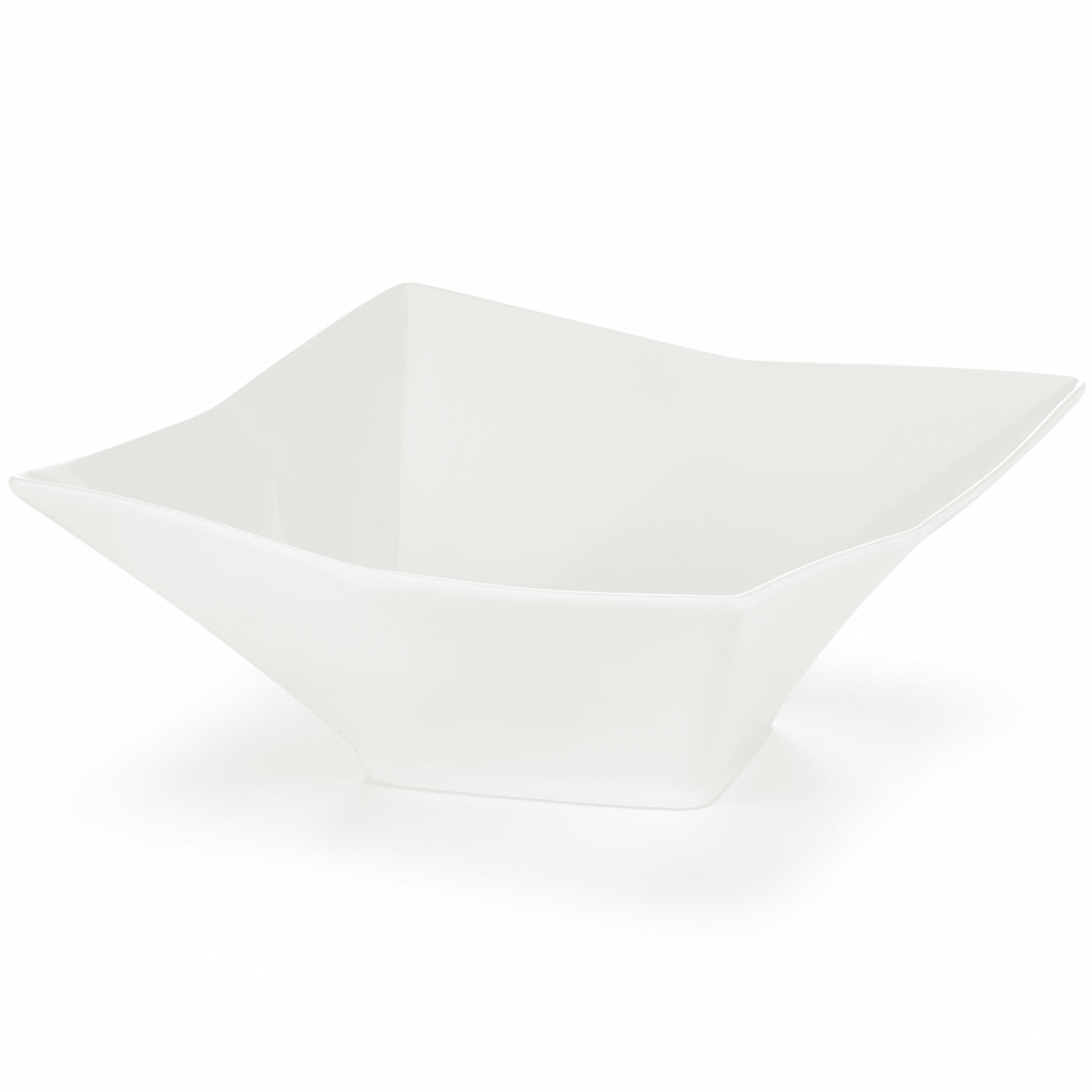 Symphony White Ceramic Square Bowl for Dining – 21 cm - Al Kabayel Discount CentreSymphony White Ceramic Square Bowl for Dining – 21 cmBowlsSYMPHONYAl Kabayel Discount Centre