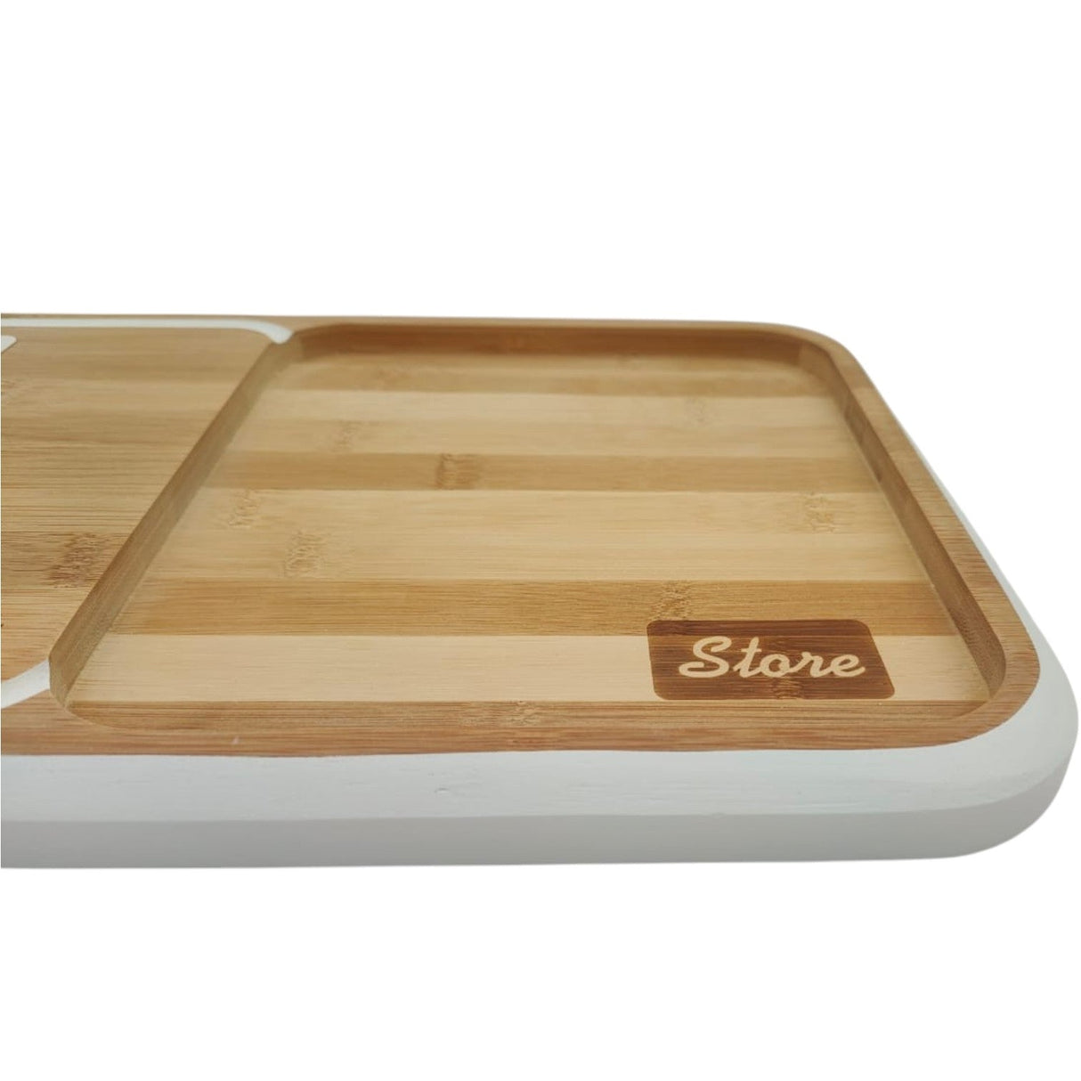 Tessie & Jessie Wooden Chop & Store Cutting Board 39cmX24cm - White&Wooden - Al Kabayel Discount CentreTessie & Jessie Wooden Chop & Store Cutting Board 39cmX24cm - White&WoodenKitchen Utensils & GadgetsTESSIE&JESSIEAl Kabayel Discount Centre