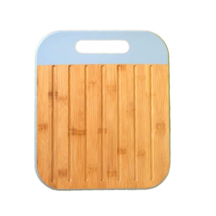 Tessie & Jessie Wooden Cutting Board 30cmX25cm - Blue&Wooden - Al Kabayel Discount CentreTessie & Jessie Wooden Cutting Board 30cmX25cm - Blue&WoodenKitchen Utensils & GadgetsTESSIE&JESSIEAl Kabayel Discount Centre
